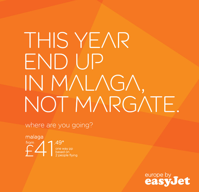 EasyJet Bus Side Campaign Stephania Silveira